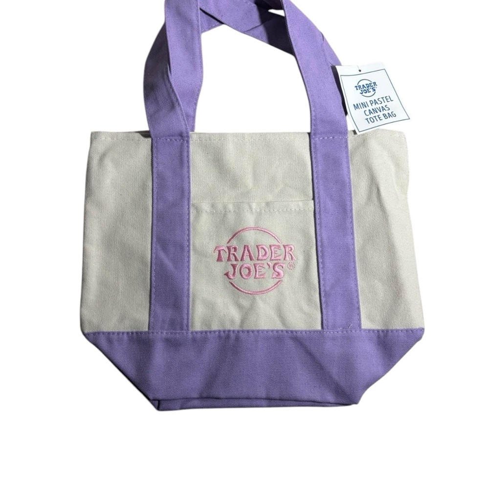 Pastel Canvas Tote Bag Set - Picture 5 of 5